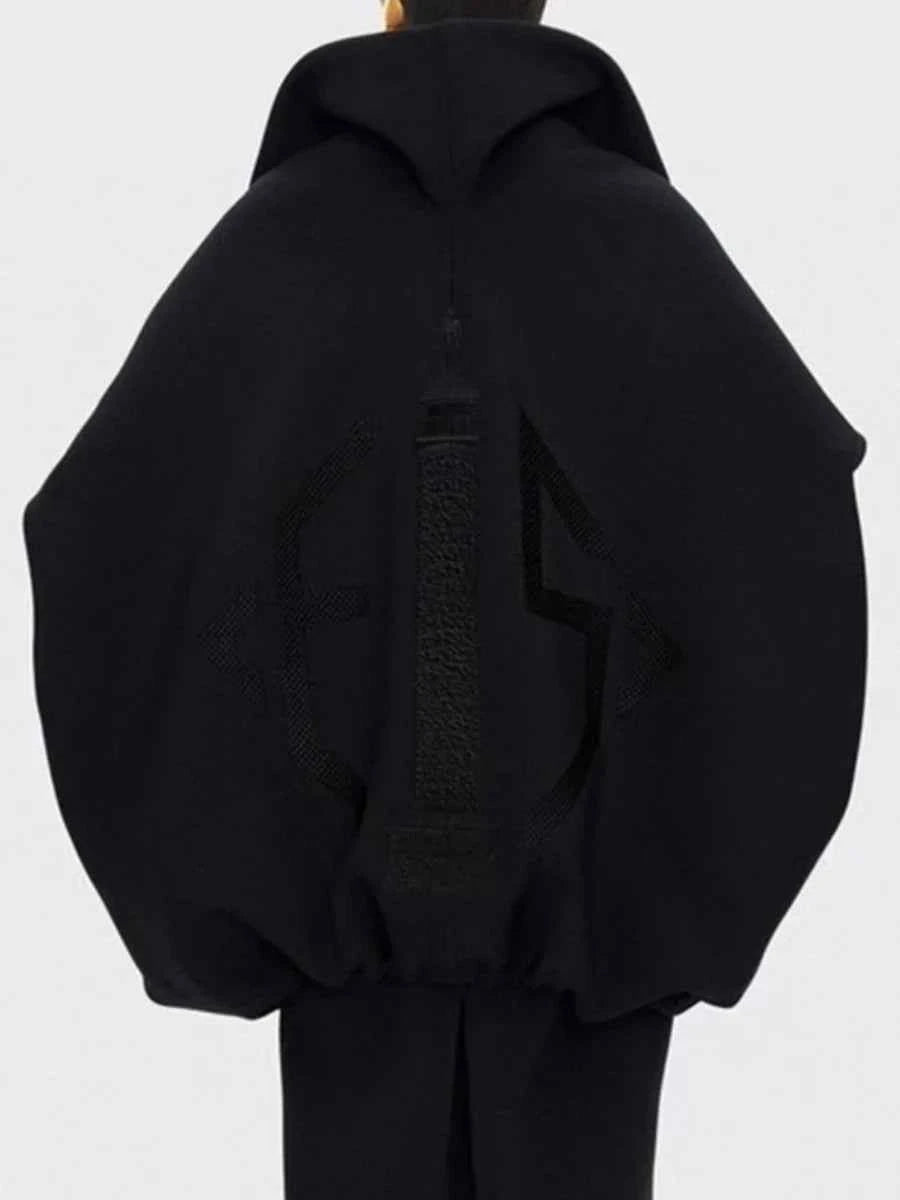 Women Stylish Loose Spliced Zipper Jacket - Luxury Urban Colorblock Windbreaker