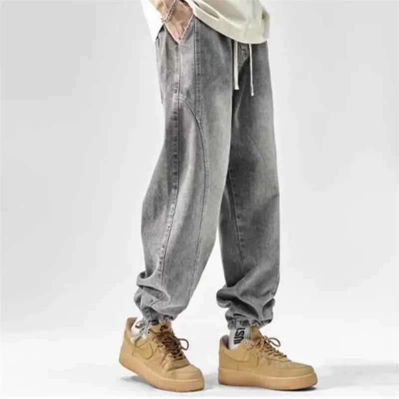 Streetwear Cool Autumn High Street Wide Leg Jeans