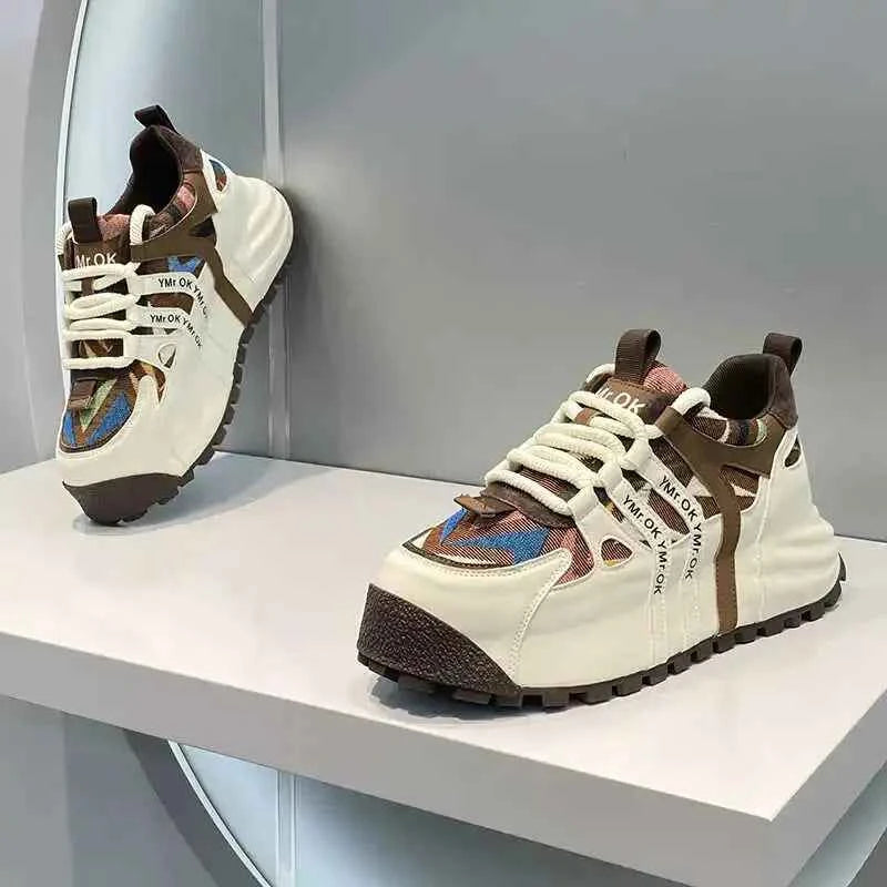Thick Sole Height Increase Casual Sneaker