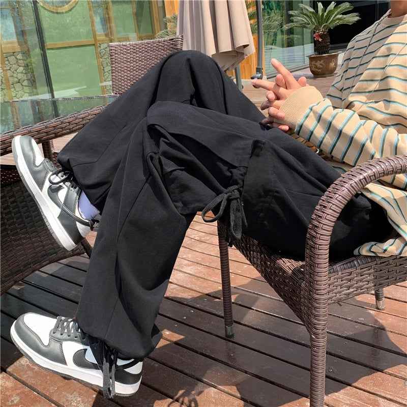 Versatile Streetwear Wide Leg Cargo Pants