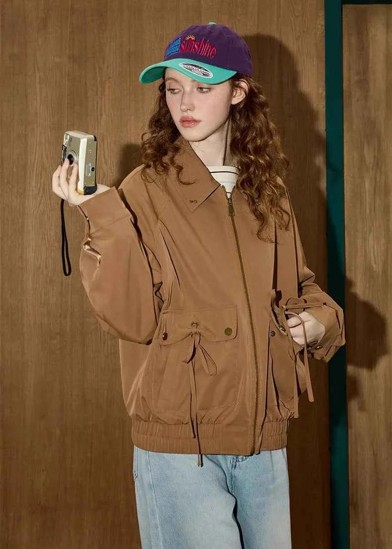 Y2K Versatile Utility Demi Season Jacket