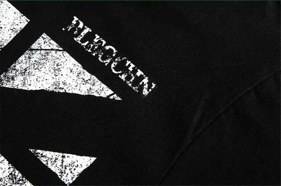 Signature Cotton Black Letter Print Long Sleeve T-Shirt