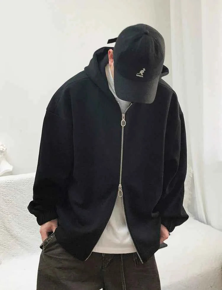Heavyweight Premium Hip Hop Full Zip Sweatshirt