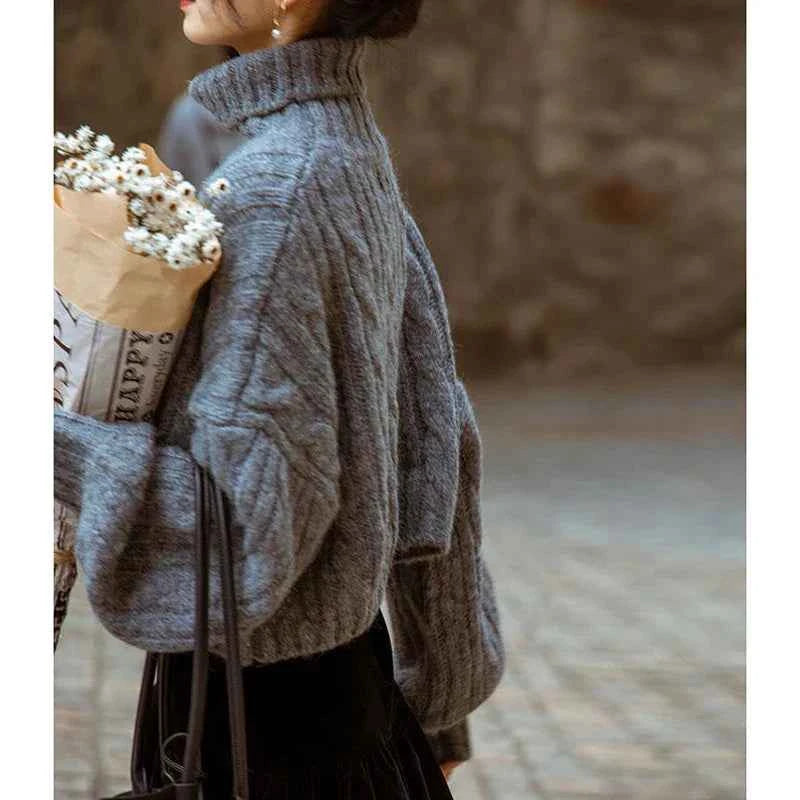 Classic Retro Cozy Vintage Knitted Autumn Sweater