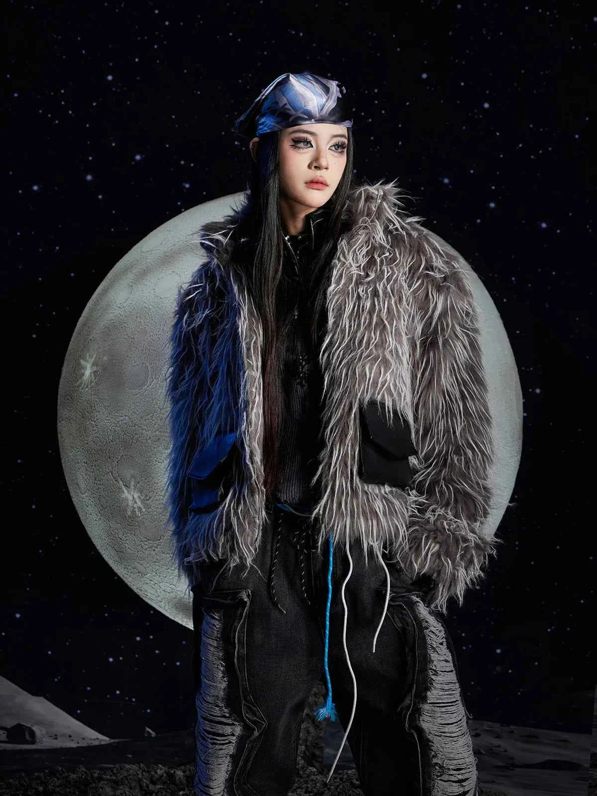 Winter Casual Luxurious Faux Fur Jacket