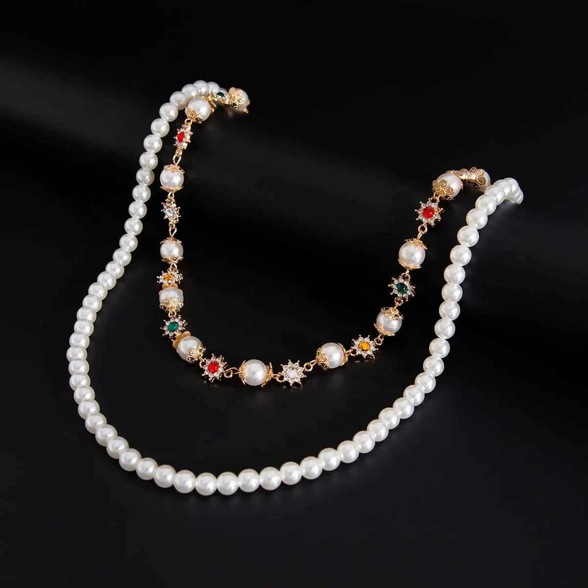 Bohemian Pearl Rhinestone Exquisite Waist Chain