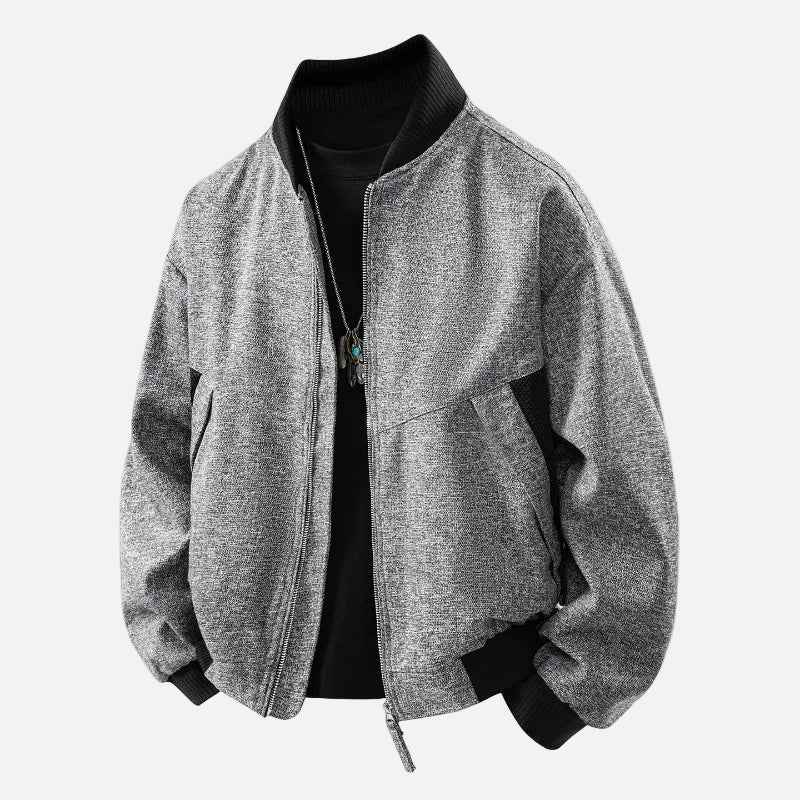Comfortable Cool Casual Stand Up Collar Jacket