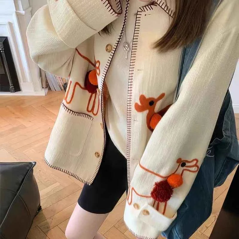 Women  Elegant Mori Girl Style Jacket