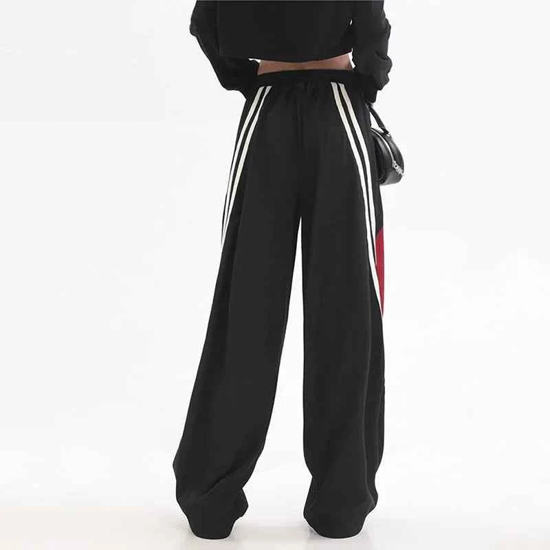 Striped Vintage Hip Hop Jogging Sweatpants