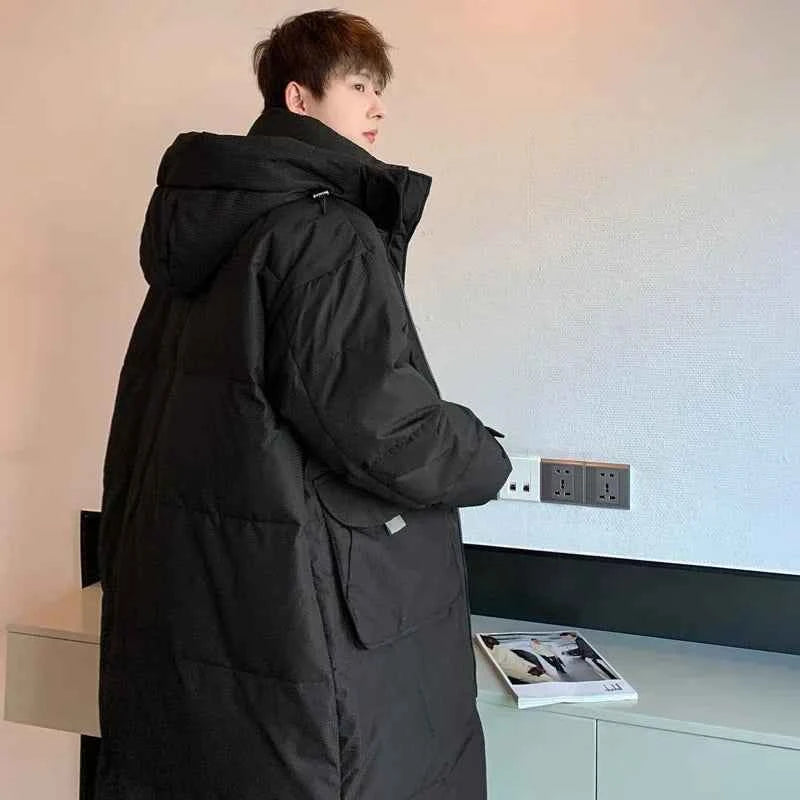 Y2K Thick Warm Hooded Puffer Padded Coat