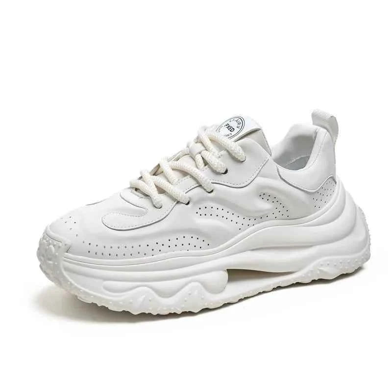 Breathable Lightweight Thick-Soled Running Sneaker