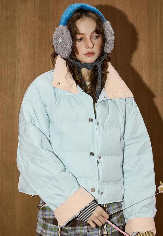 Y2K Stylish Lightweight Quilted Puffer Jacket