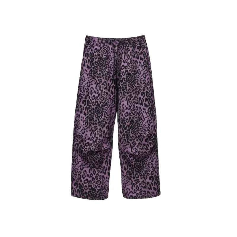 Leopard StreetWare Print Paratrooper Pants