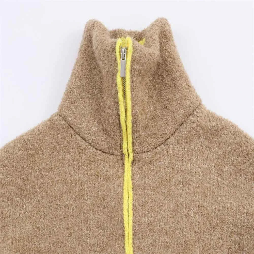 Versatile Colorful Decorative Layered Fur Jacket