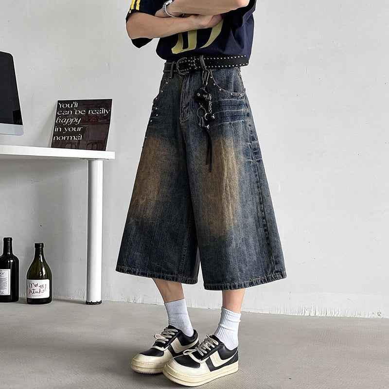 Trend-Ready Original Gradient Washed Jorts