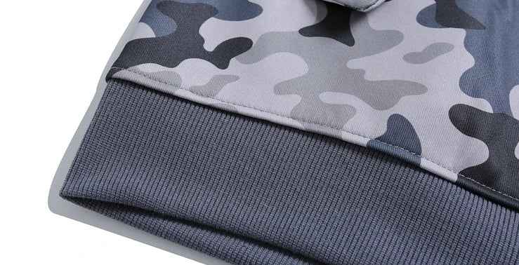 Camouflage Cat Ear Hooded High-End Sweatshirt