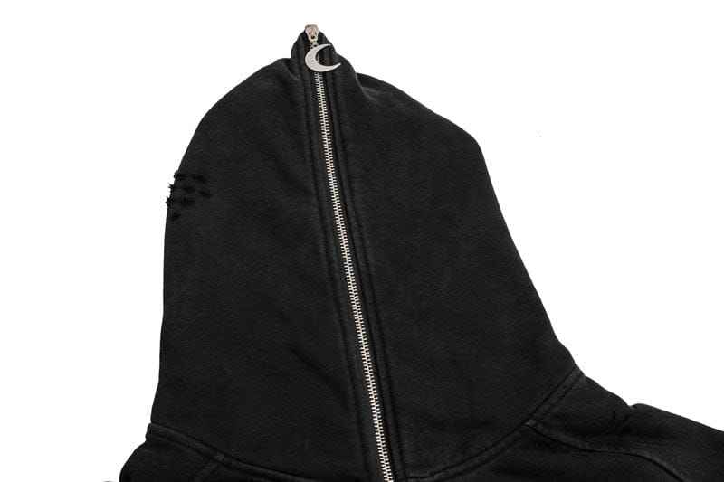 Zip Up Hoodie Moon