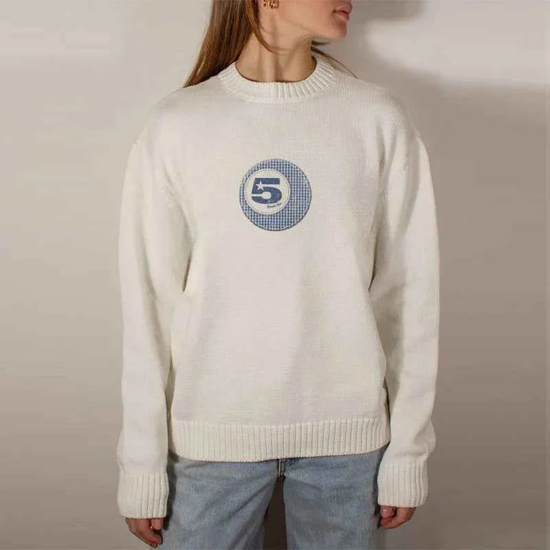 Women Gothic Knitted Oversized Sweater