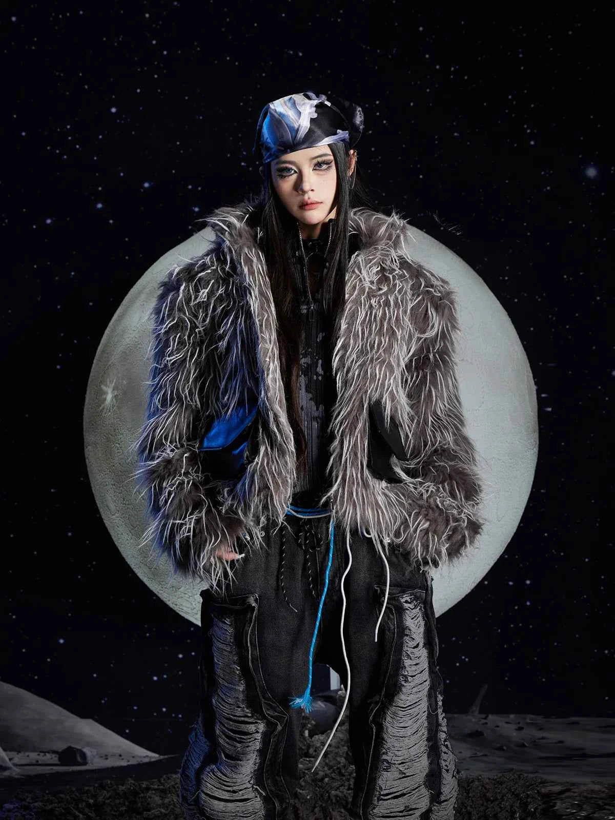 Winter Casual Luxurious Faux Fur Jacket
