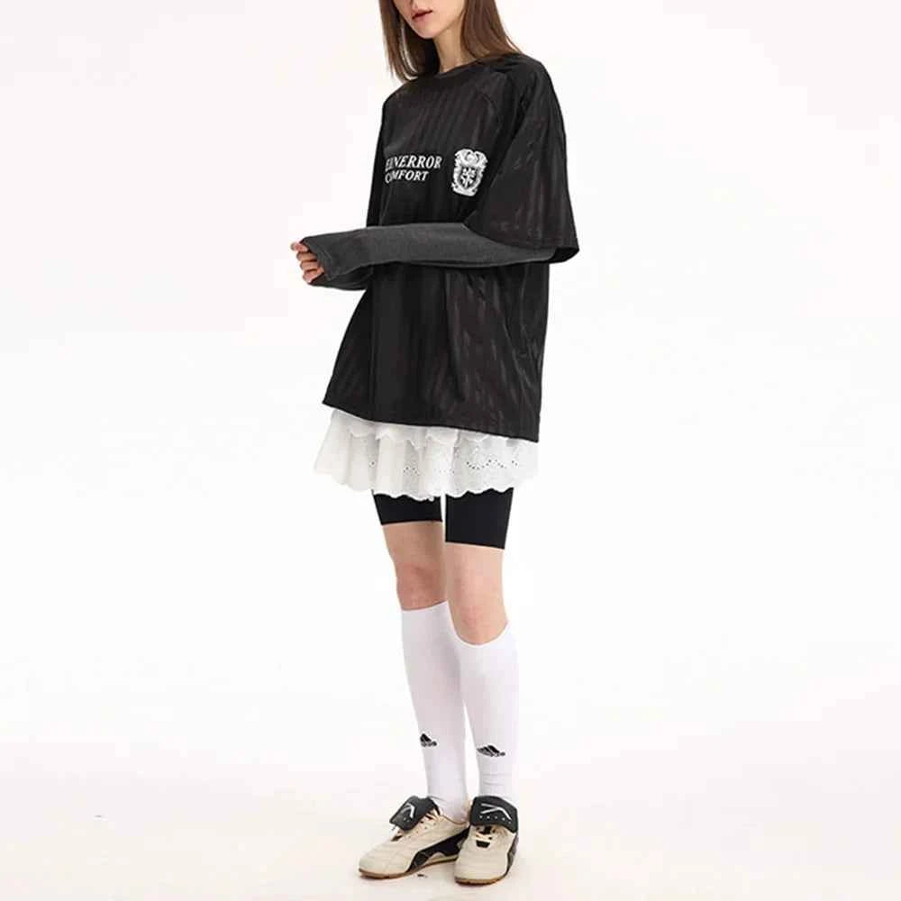 Retro Striped Short Sleeve Casual T-Shirt