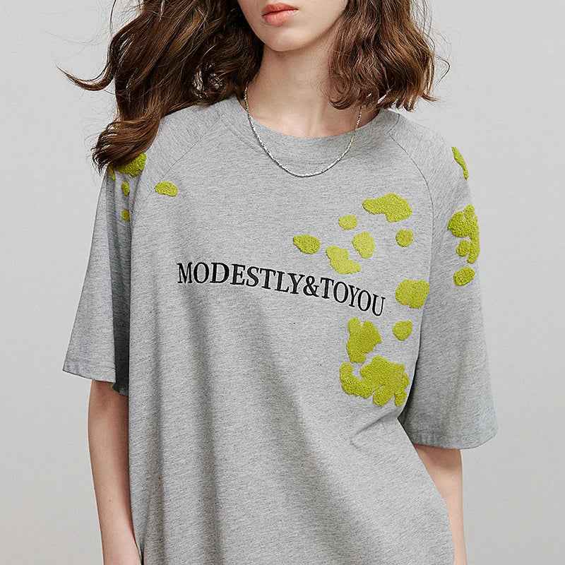 Summer New Letter Printed Casual T-Shirt