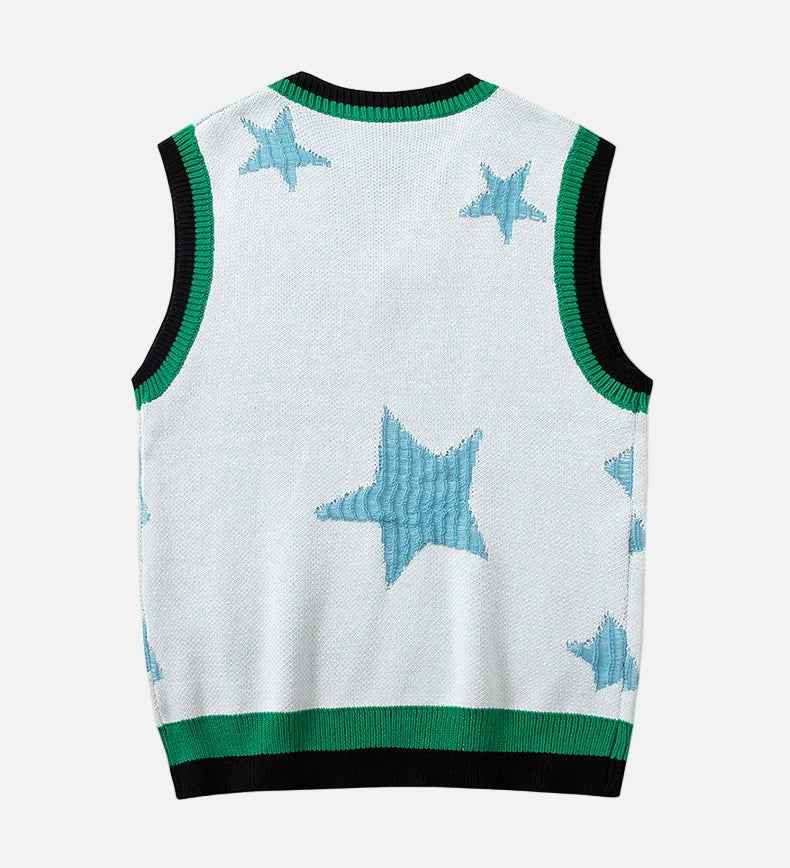 Y2K Cozy Knitted Sleeveless Casual Sweater
