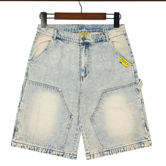Streetwer Rhinestone Ripped Jeans