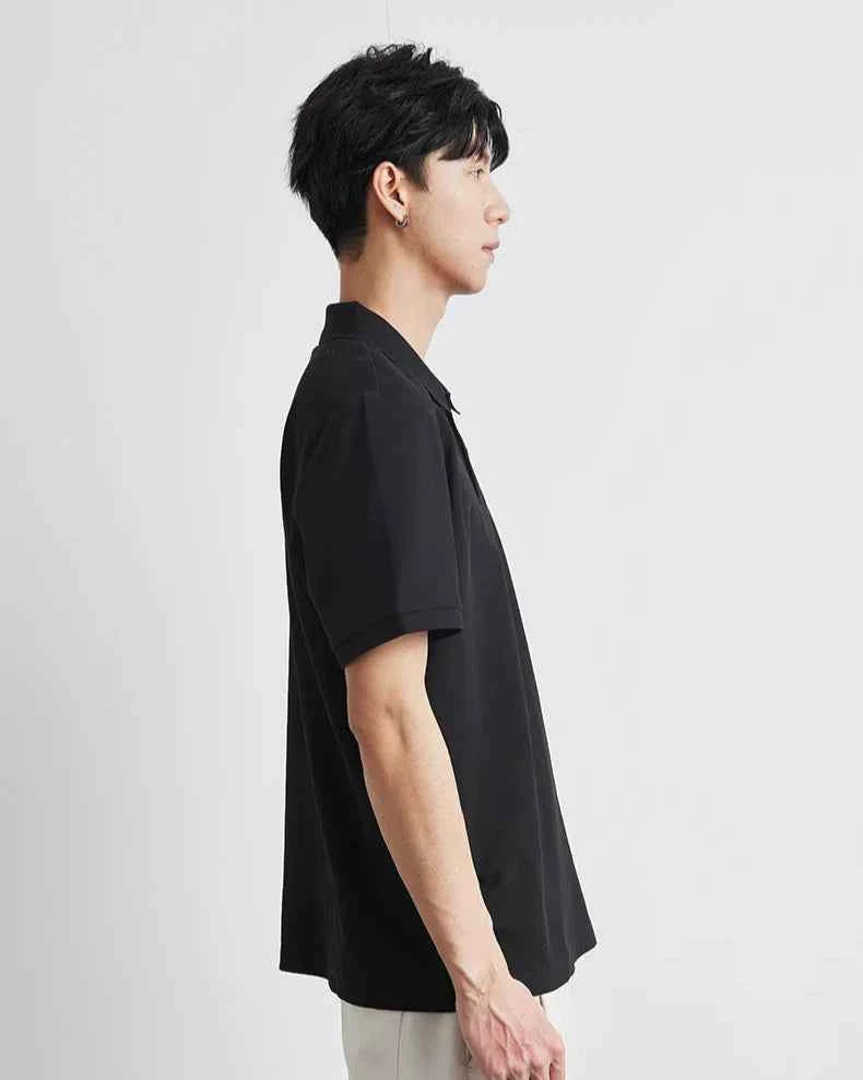 Men's Casual Breathable Luxury Polo for Summer T-Shirt