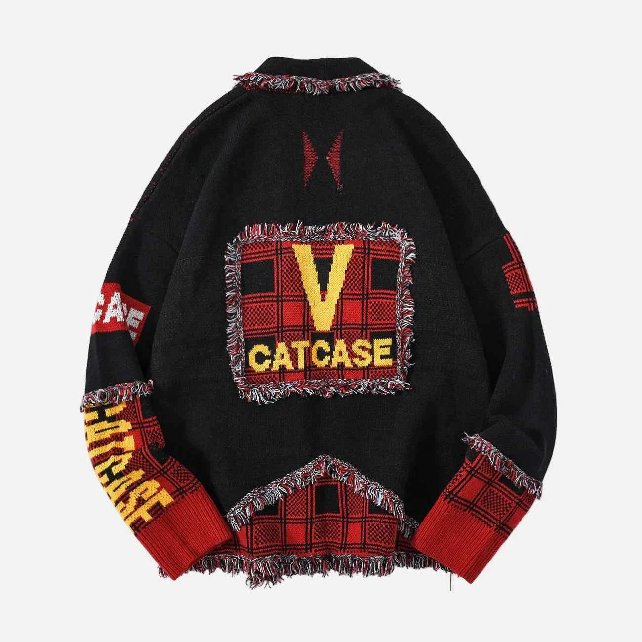 Oversized Vintage Relaxed Fit Knitted Cardigan