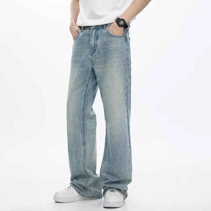 Light Blue Flared Bootcut Jeans