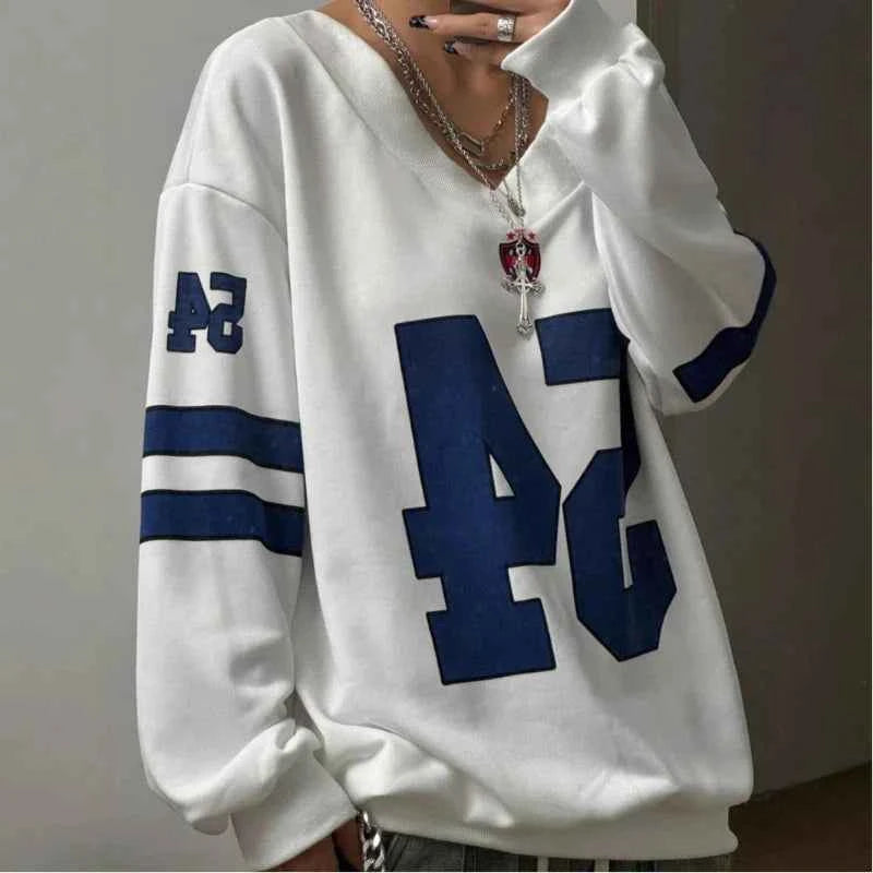 Y2K Oversized Energy Retro Personalized Sweatshirt