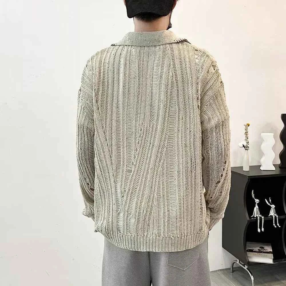 Autumn Korean Style Cozy Knitted Winter Cardigan