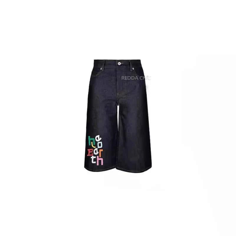 Stylish Fun Jumble Letters Cute Jorts