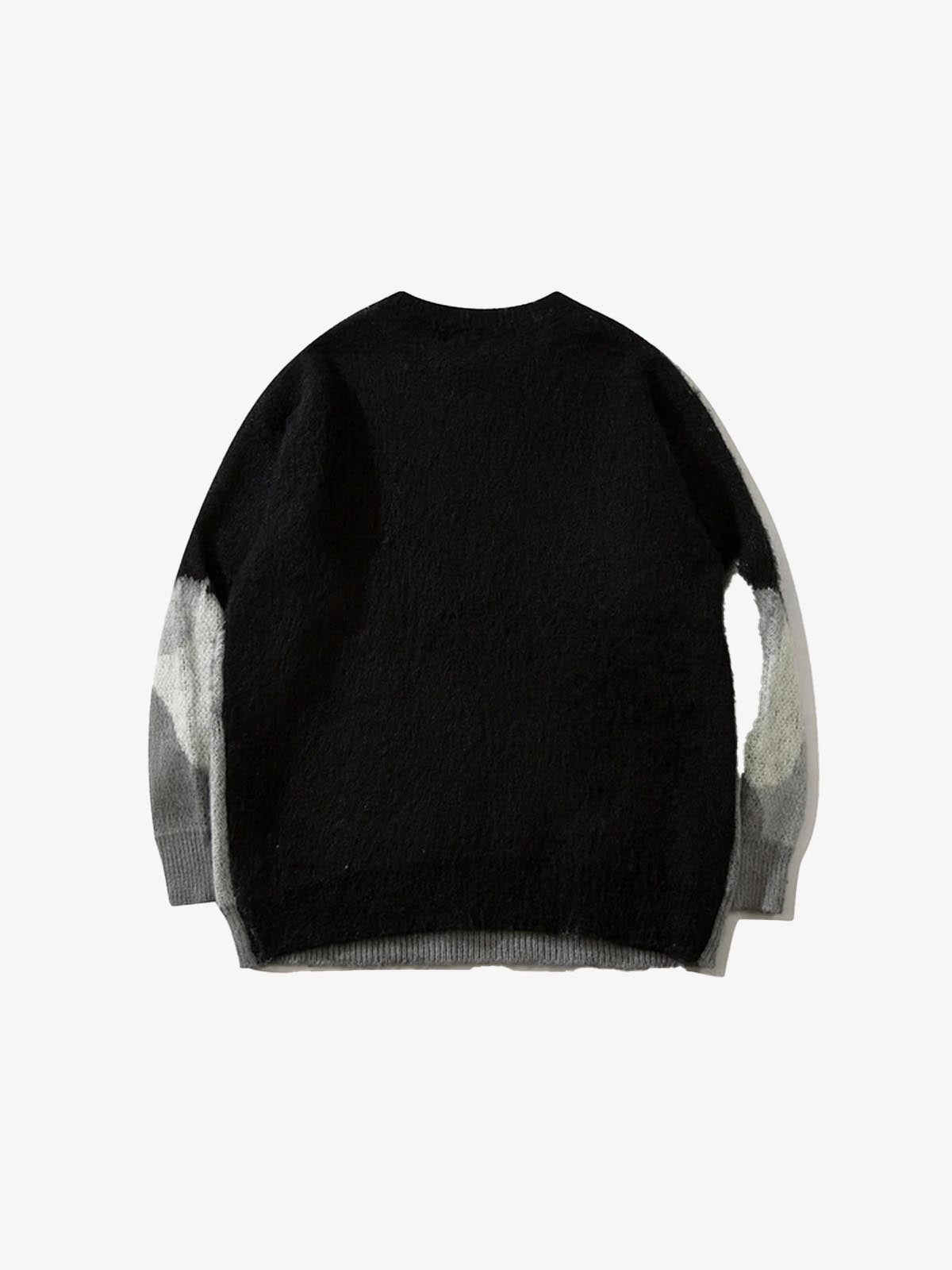 Cat Graphic Knitted Sweater