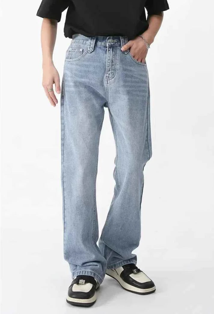 High Waist Flare Denim Pants Jeans