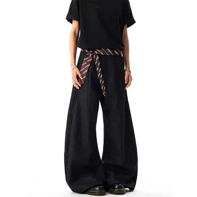 Premium Streetwear Gothic Oversize Wide Leg Pants