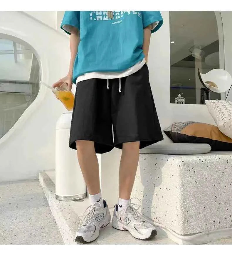 Men's Solid Color Korean Style Short