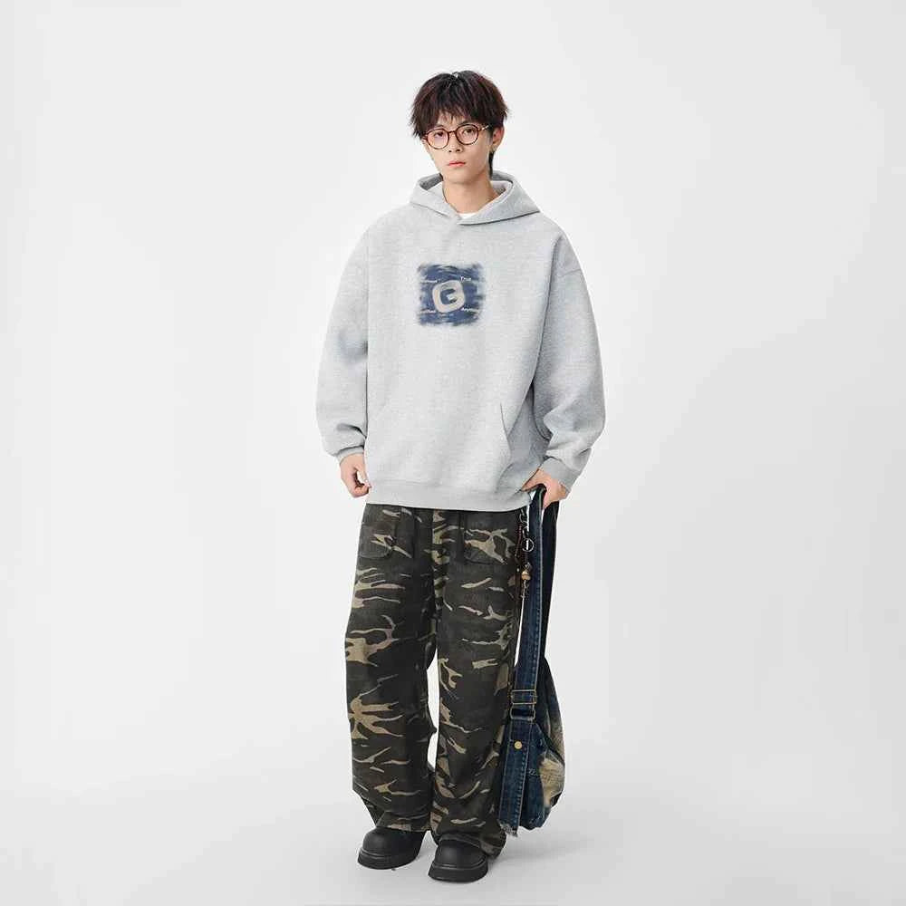 Winter Graphic Art Print Casual Hoodie