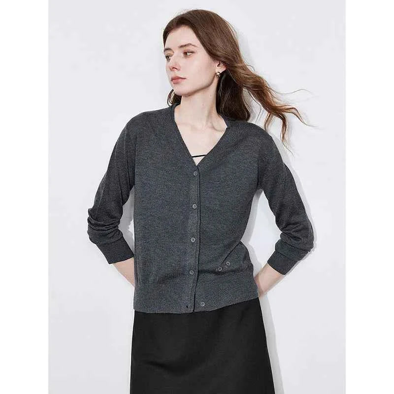Women Vintage Casual Knit Cardigan