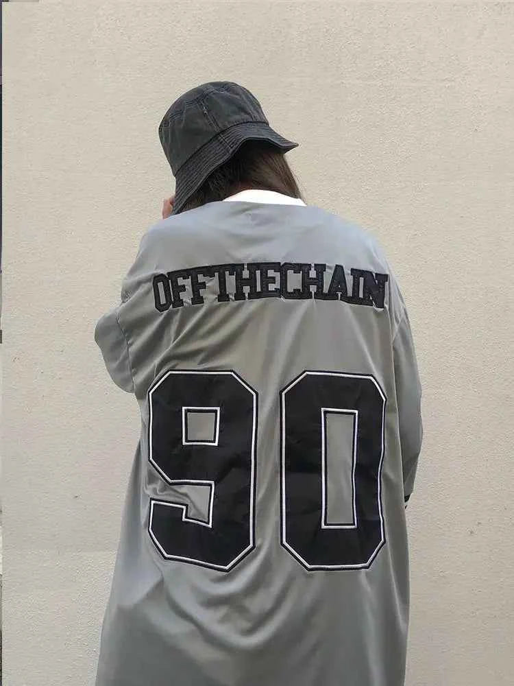 Streetwear Oversize Vintage Printed Hip Hop Shirt