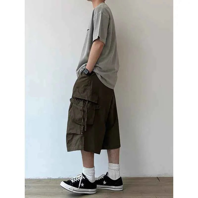 Breathable Oversized Grunge Hip Hop Cargo Short