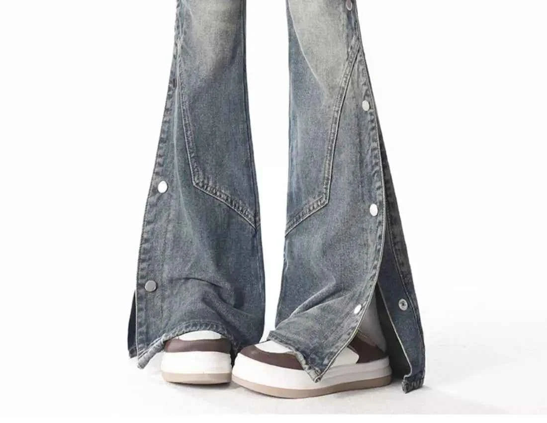 Spicy Girl High Waisted Flared Jeans