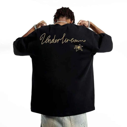 Y2K Featherlight Simple Loose Letters T-Shirt