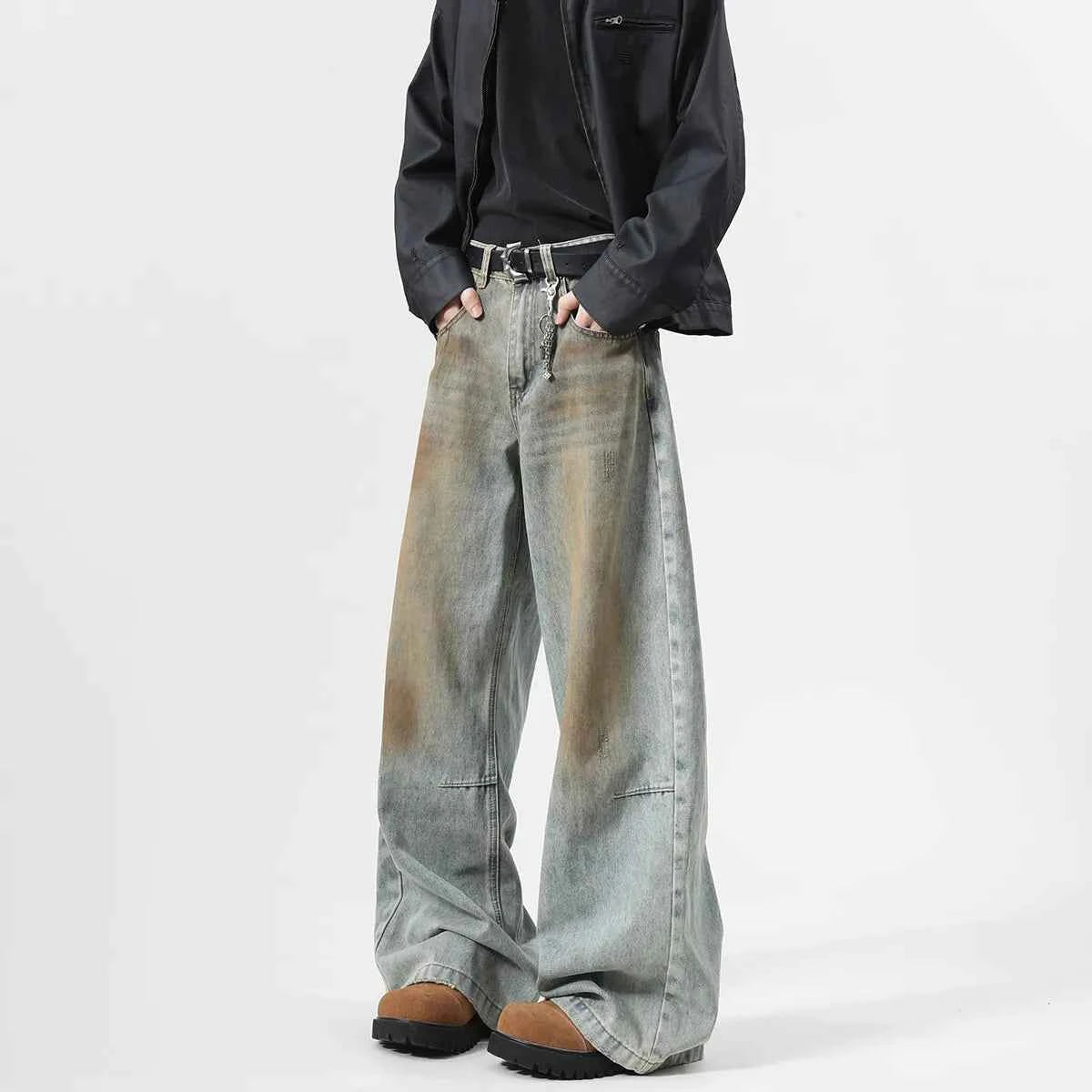 Streetwear Cool Loose Fit Denim Jeans