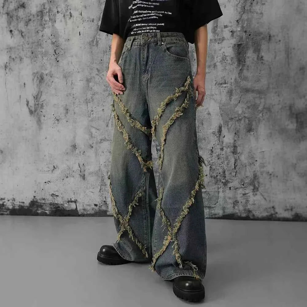 Effortless Chic Retro Loose Fit Denim Jeans