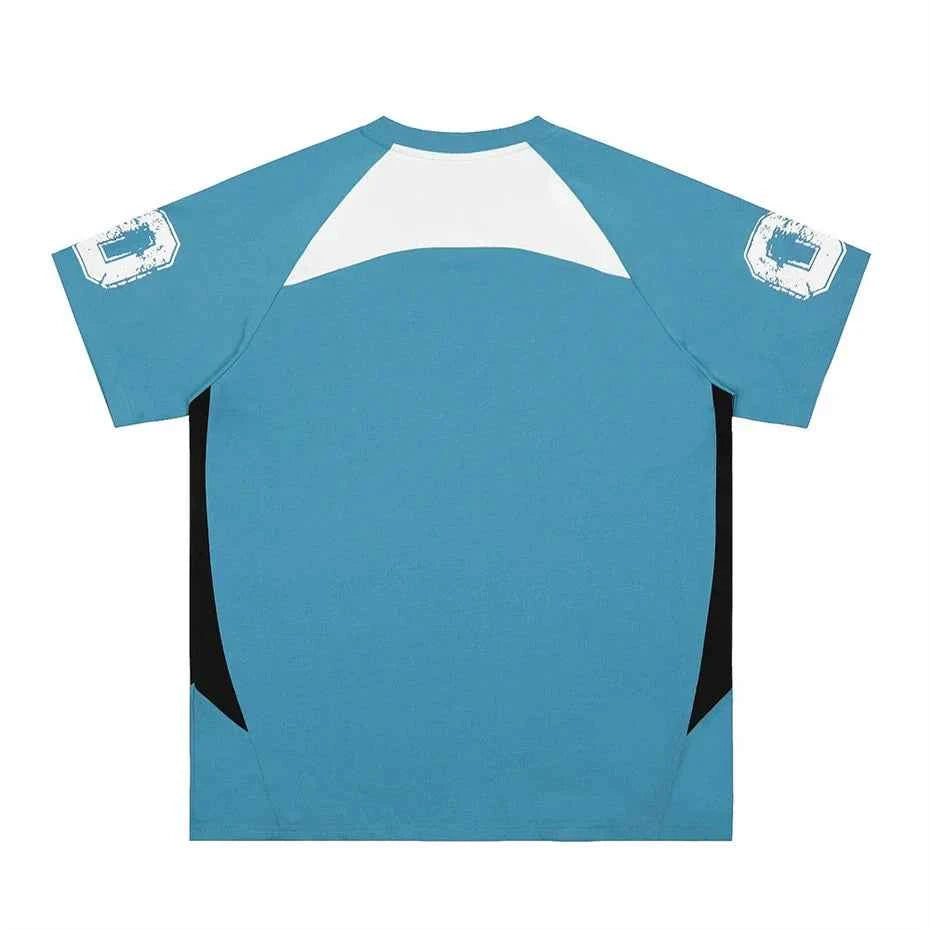 Flattering Cool Letter Print Sport Oversized T-Shirt
