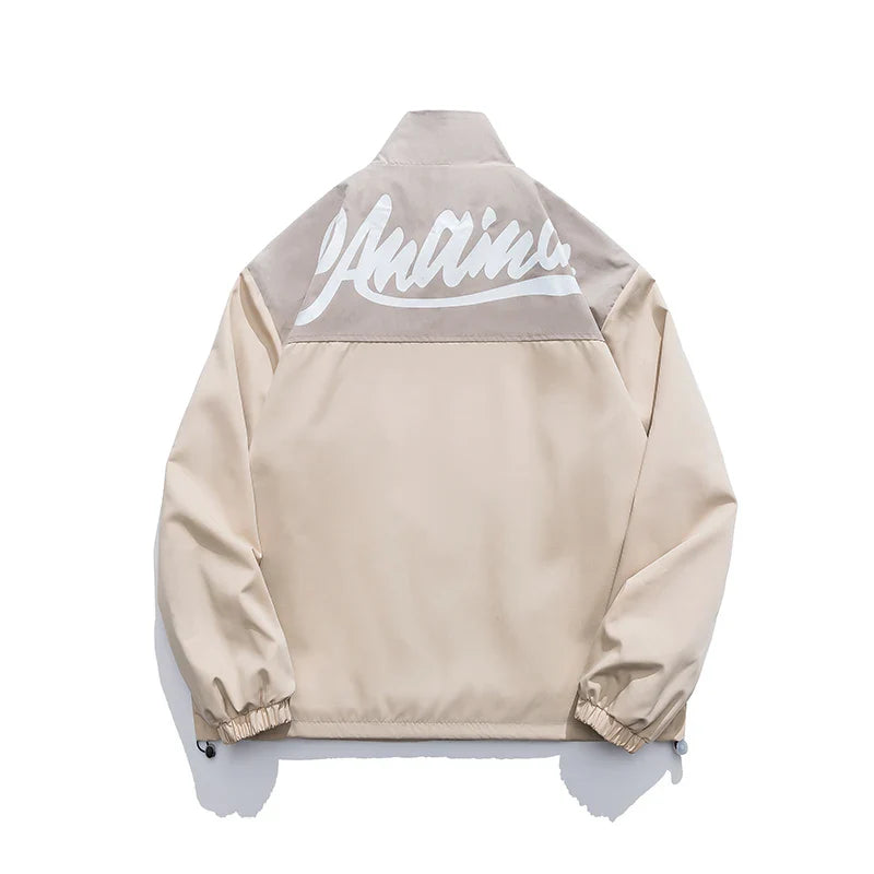 AMAIMON Stand-Up Collar Windbreaker Jacket