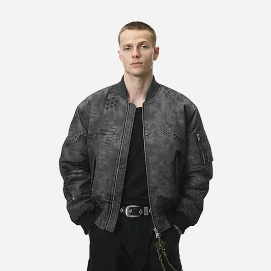 Chic Camouflage Windproof Winter Padded Jacket