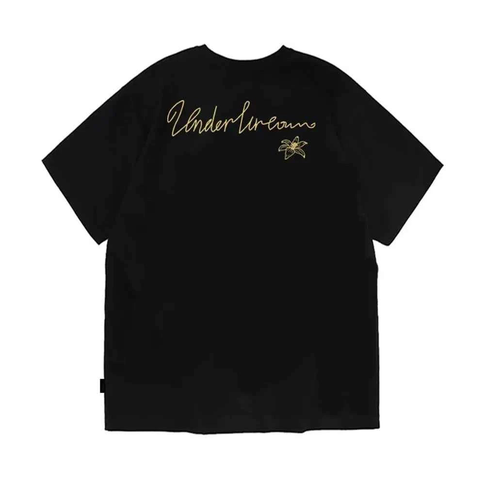 Y2K Featherlight Simple Loose Letters T-Shirt