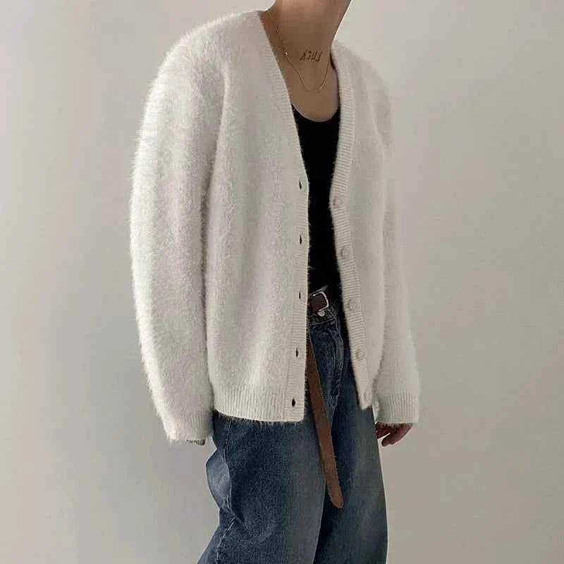 Casual Cool Luxury Knitted Button Cardigan